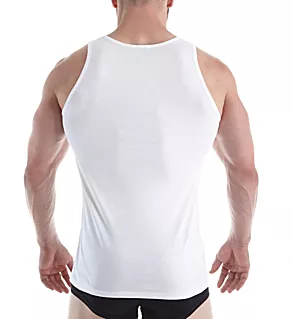 Sea Island Luxury Cotton Tank WHT 2XL