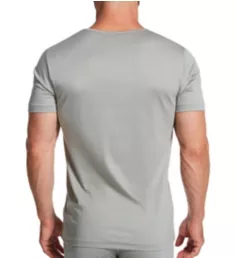 Sea Island Luxury Cotton Crew Neck T-Shirt SAGE1 L