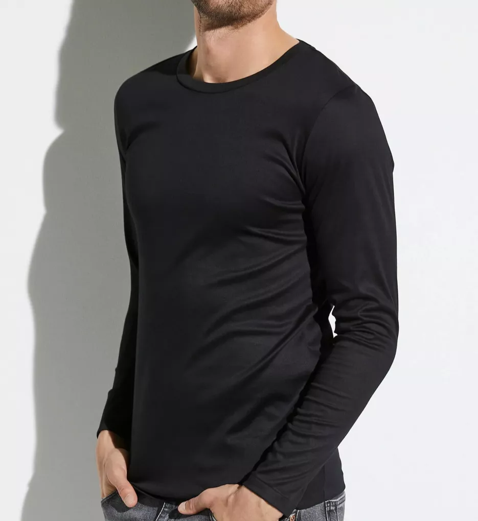 Sea Island Luxury Cotton Long Sleeve T-Shirt