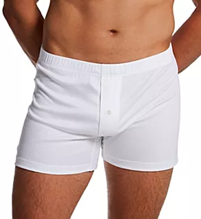 Sea Island Luxury Cotton Boxer Brief WHT 2XL