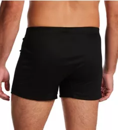 Sea Island Luxury Cotton Boxer Brief BLK M