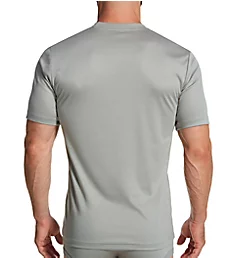 Sea Island Luxury Cotton Wide Crew Neck T-Shirt SAGE1 L