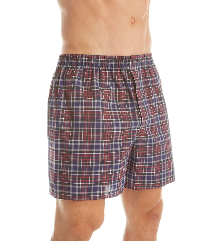 Grammar Of Ornaments Premium Plaid Boxer