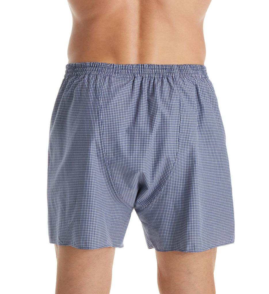 Poetic Botanicals Plaid Cotton Boxer