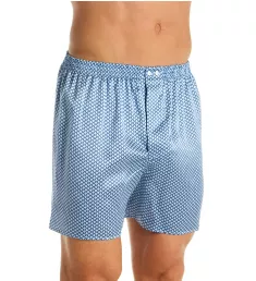 100% Silk Solid Boxers Fantasy Blue M