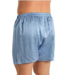 100% Silk Solid Boxers Fantasy Blue M