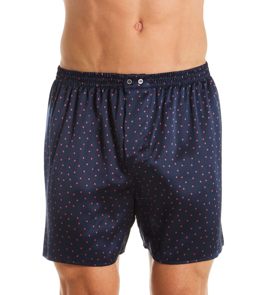 Zimmerli 100% Silk Solid Boxers Dots XL  - Image 1