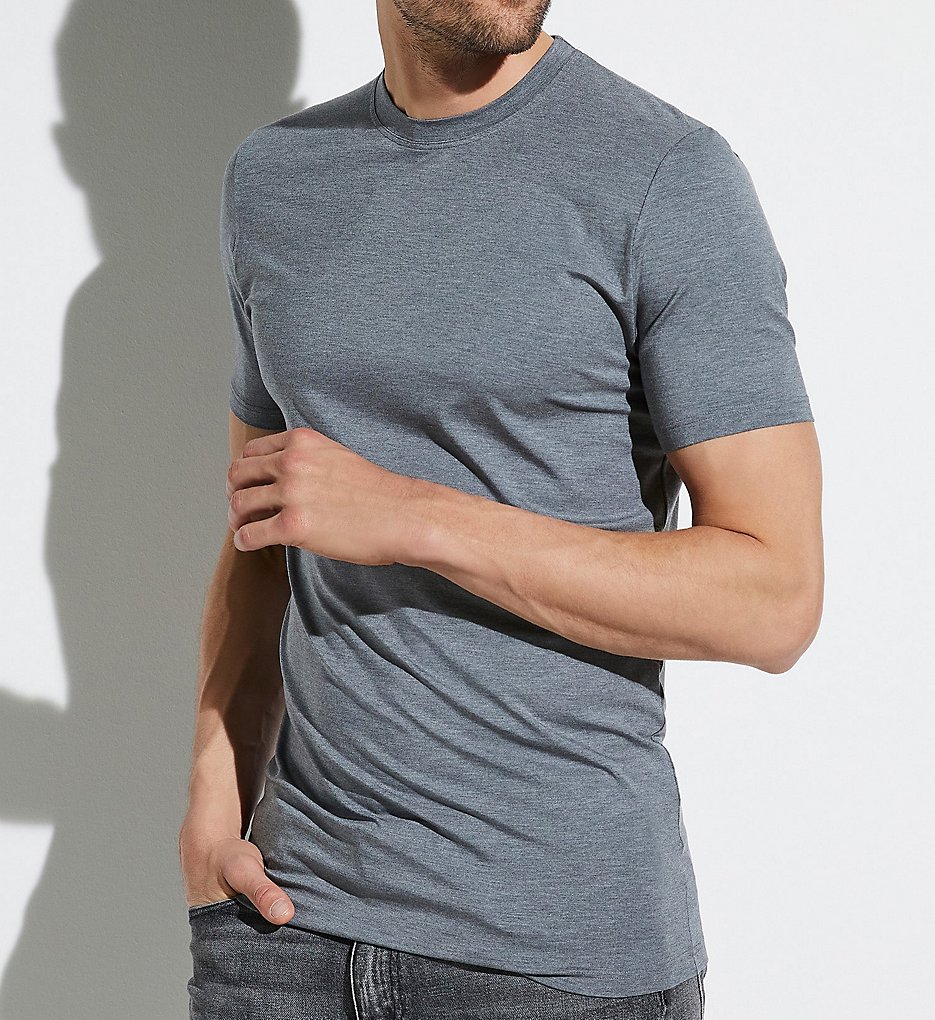 Zimmerli 7001341 Pureness T-Shirt (Grey Melange)