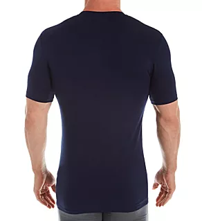 Pureness Modal Stretch T-Shirt Navy L