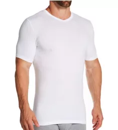 Pureness V-Neck T-Shirt WHT L