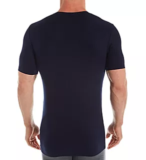 Pureness V-Neck T-Shirt Navy 2XL