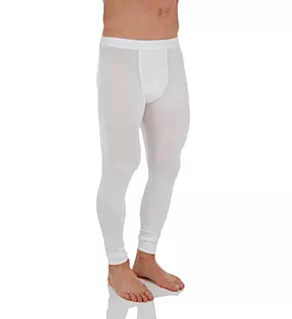 Pureness Micromodal Blend Long John Bottom WHT 2XL
