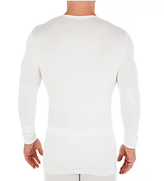 Pureness Long Sleeve Micromodal Blend T-Shirt WHT S