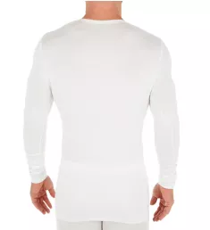 Pureness Long Sleeve Micromodal Blend T-Shirt WHT S