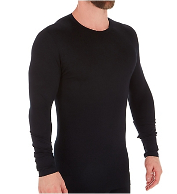 Zimmerli Pureness Long Sleeve Micromodal Blend T-Shirt