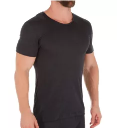 Wool & Silk Blend Crew Neck T-Shirt