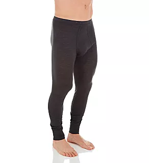 Wool & Silk Blend Long John CHAR 2XL