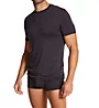 Zimmerli Cozy Comfort Short Sleeve Slim Fit Crew Shirt 7188251 - Image 3