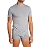 Zimmerli Cozy Comfort Short Sleeve Slim Fit Crew Shirt 7188251 - Image 4