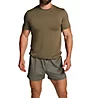 Zimmerli Cozy Comfort Short Sleeve Slim Fit Crew Shirt 7188251 - Image 5