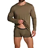 Zimmerli Cozy Comfort Long Sleeve Slim Fit Crew Shirt 7188252 - Image 5
