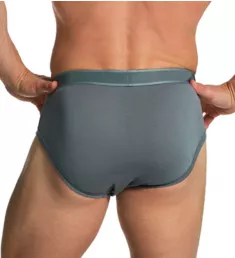 Cozy Comfort Modal Stretch Brief Steel Blue M