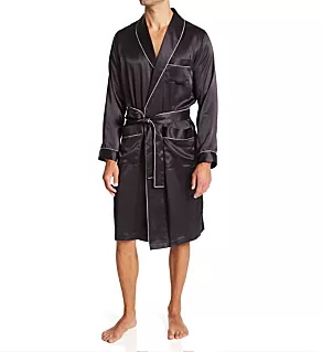 100% Silk Long Sleeve Robe Antha 2XL