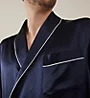 Zimmerli 100% Silk Long Sleeve Robe 75131 - Image 3
