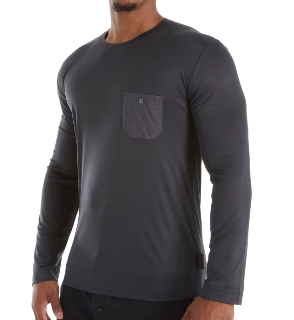 Pure Comfort Cotton Stretch Crew Neck T-Shirt