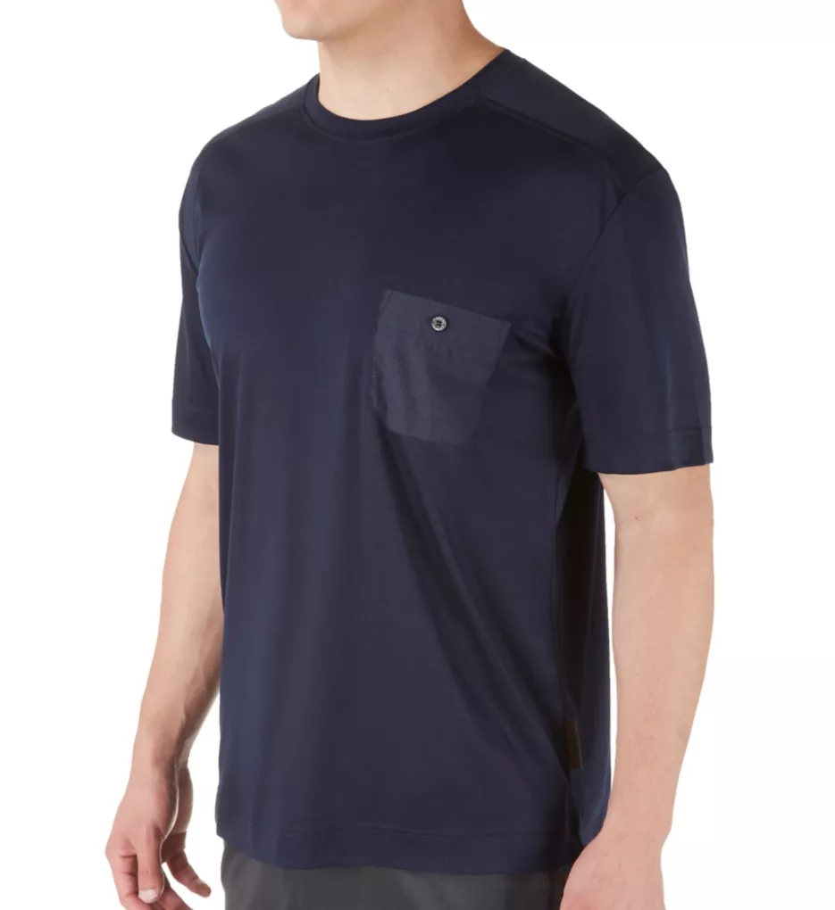 Modern Lounge Cotton Modal Blend T-Shirt MDN L