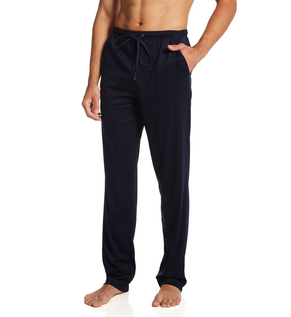 Mens Zimmerli blue Thermal Trousers