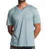 Zimmerli Sustainable Luxury Short Sleeve V-Neck T-Shirt 8896009 - Image 1