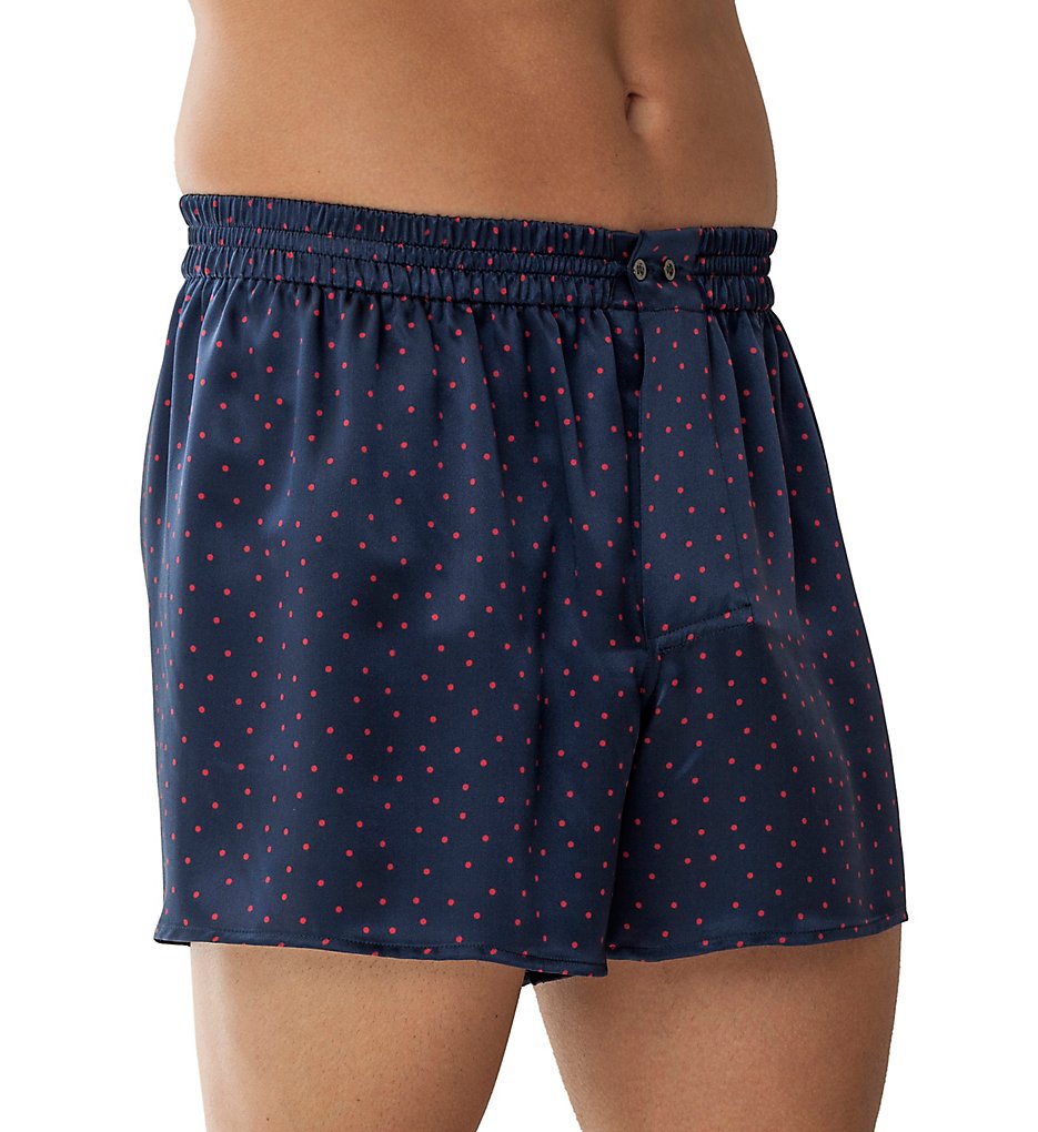 Zimmerli ZN11A 100% Silk Pattern Boxers (Dots)